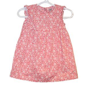 3/$20 🏷 Child of Mine Pink Floral Dress Size 18m